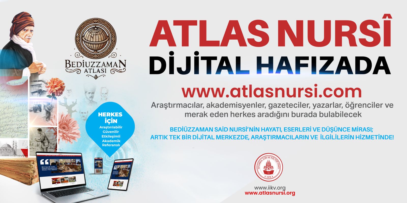 Atlas Nursî – Bediüzzaman Said Nursî’nin Mirası Çok Yakında Dijital Hafızada