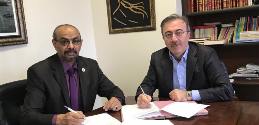 تمَّ توقيعُ إتفاقية تعاونٍ بين مؤسسةِ إسطنبول للثقافةِ والعلوم و جامعةِ الخرطوم 